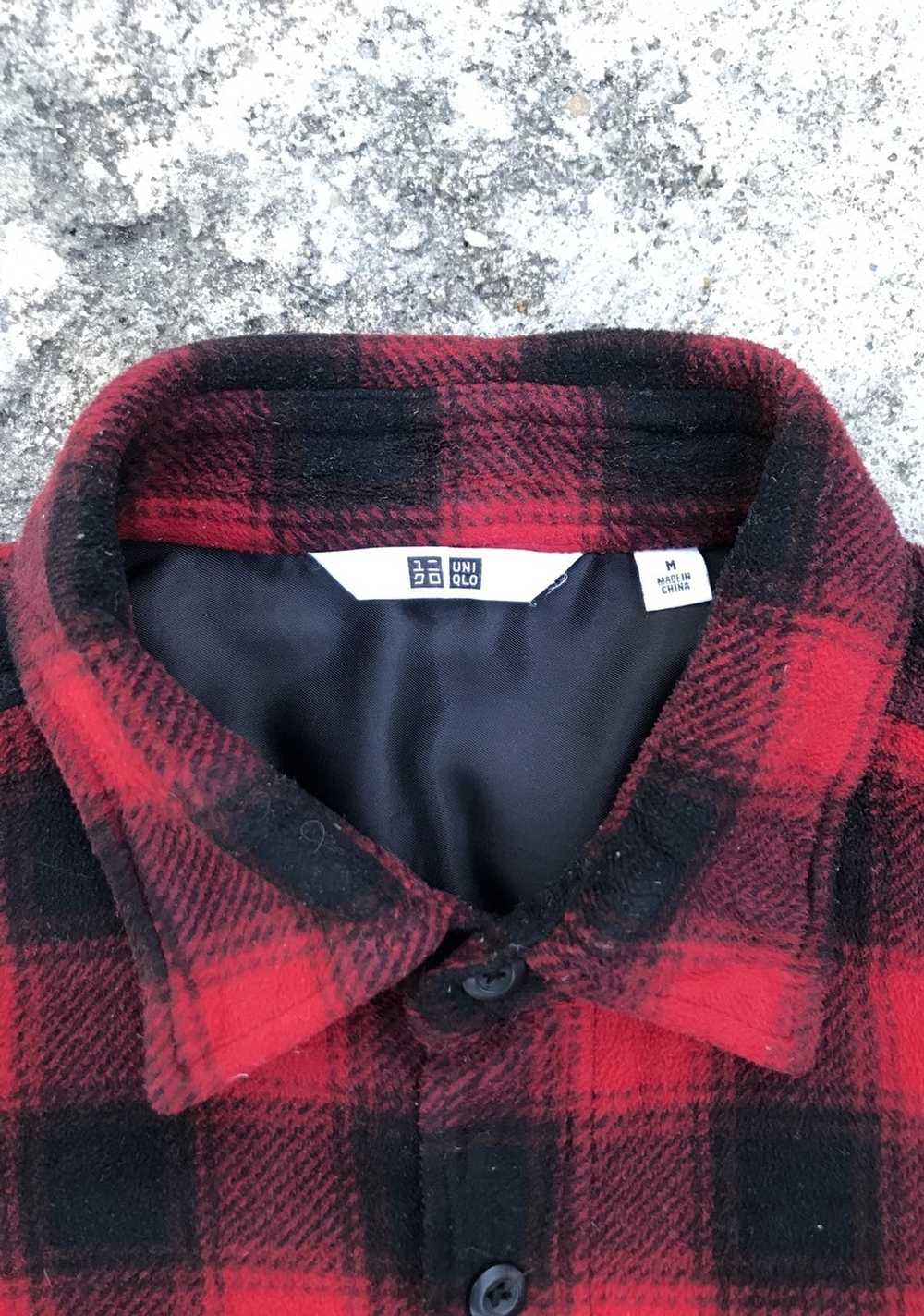 Flannel × Japanese Brand × Streetwear uniqlo shad… - image 4