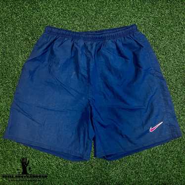 Y2K Nike Nylon Athletic Drawstring Shorts - image 1