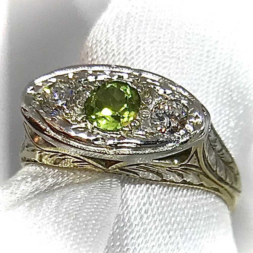 Joanna - 14 Kt Gold Peridot  - image 1