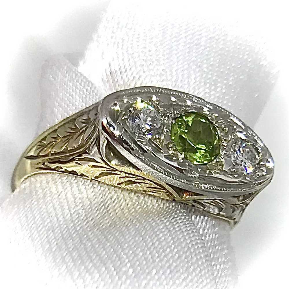 Joanna - 14 Kt Gold Peridot  - image 2