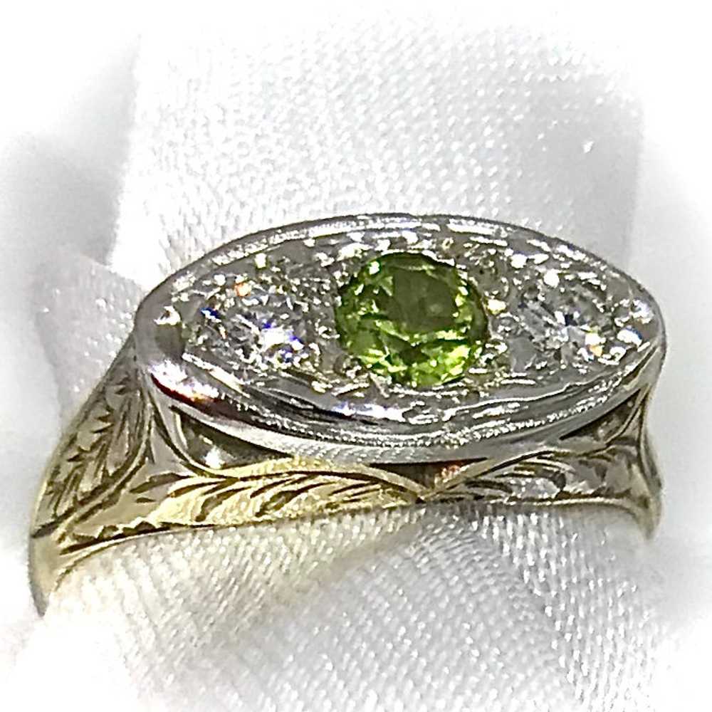 Joanna - 14 Kt Gold Peridot  - image 3