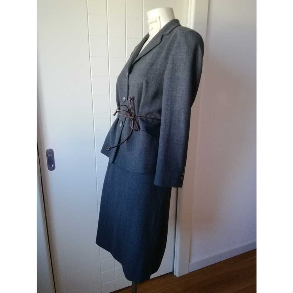 Krizia Suit Wool in Grey - image 3