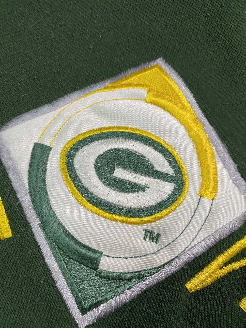 Logo 7 × Vintage Vintage Green Bay Packers Hoodie - image 2