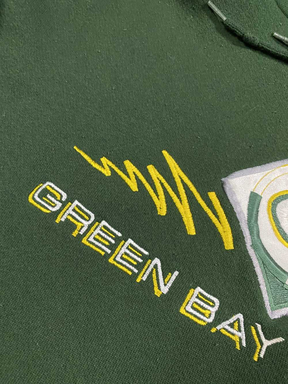 Logo 7 × Vintage Vintage Green Bay Packers Hoodie - image 3