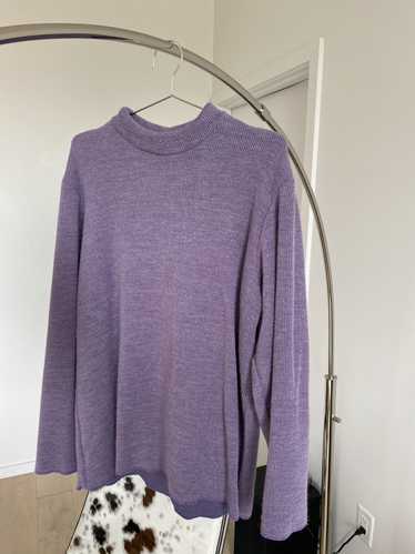 Handmade Knit Mockneck