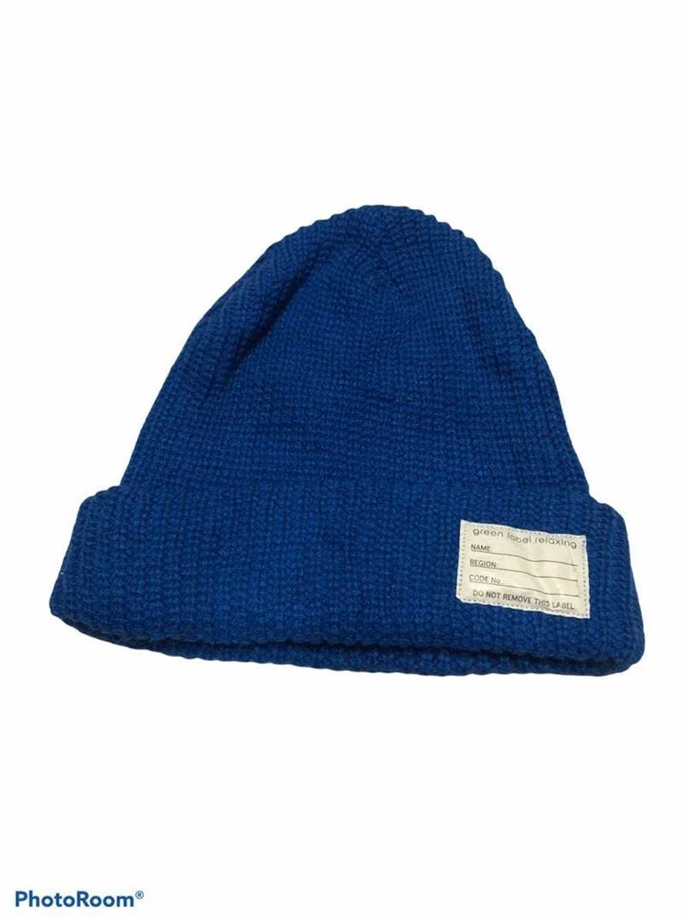 Streetwear GREEN LABEL RELAXING Beanie Hat - image 1