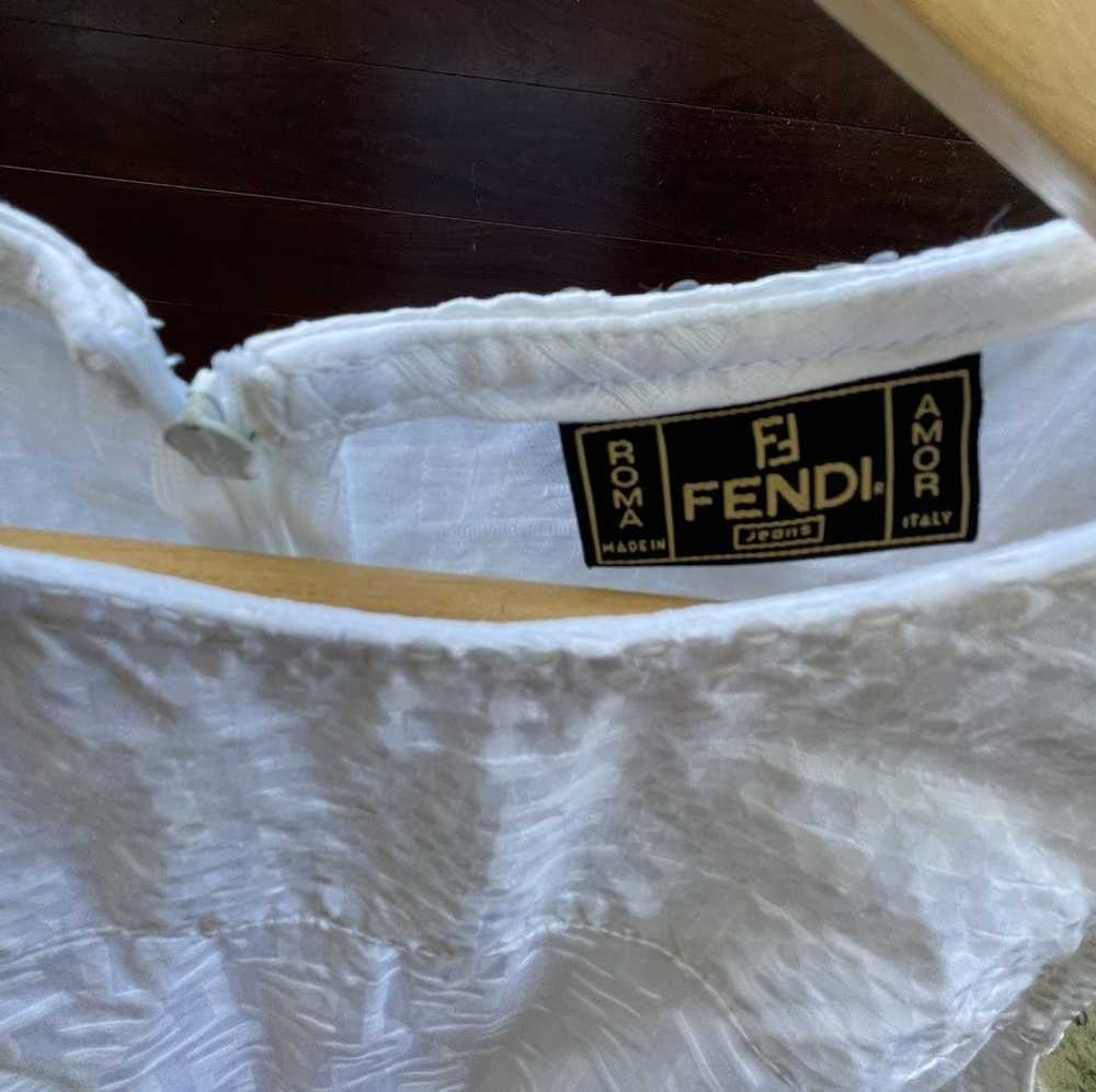 Fendi Fendi mini dress monogram (s) - image 10
