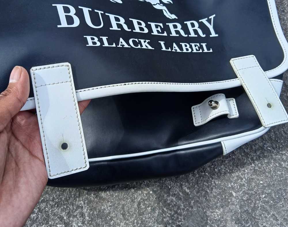 Burberry Burberry black label messenger bag - image 11