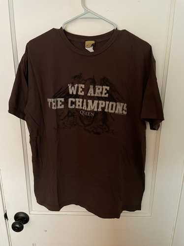 Queen Tour Tee Queen we are the champions tour mer