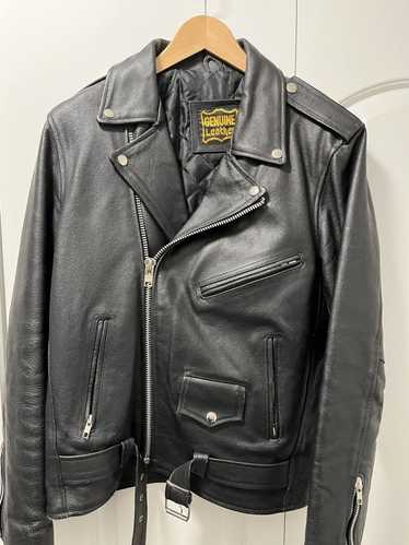 Genuine Leather Genuine Leather Motorcycle Jacket 