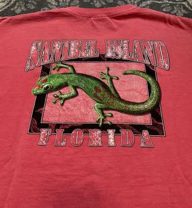 Vintage Sanibel Island Florida Big Game Fishing Graphic Jerzees Tee Shirt -   Canada