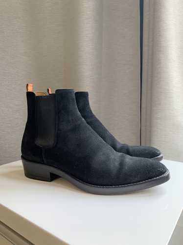 Buttero Buttero Quentin Black Suede Chelsea Boots 