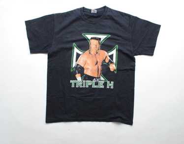 Vintage × Wwe × Wwf Triple H Tee T Shirt 1990x Vi… - image 1