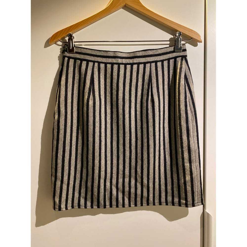 Balenciaga Wool mini skirt - image 2