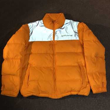 R/L Bubble Jacket (Orange) – Congruent Space *₊˚⁎*₊