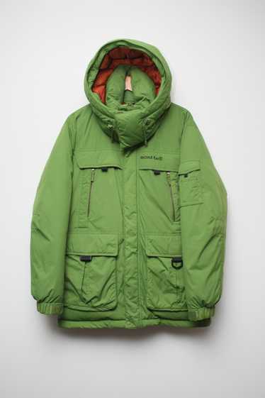 Montbell Montbell Green Puffer Down Parka Outdoor 