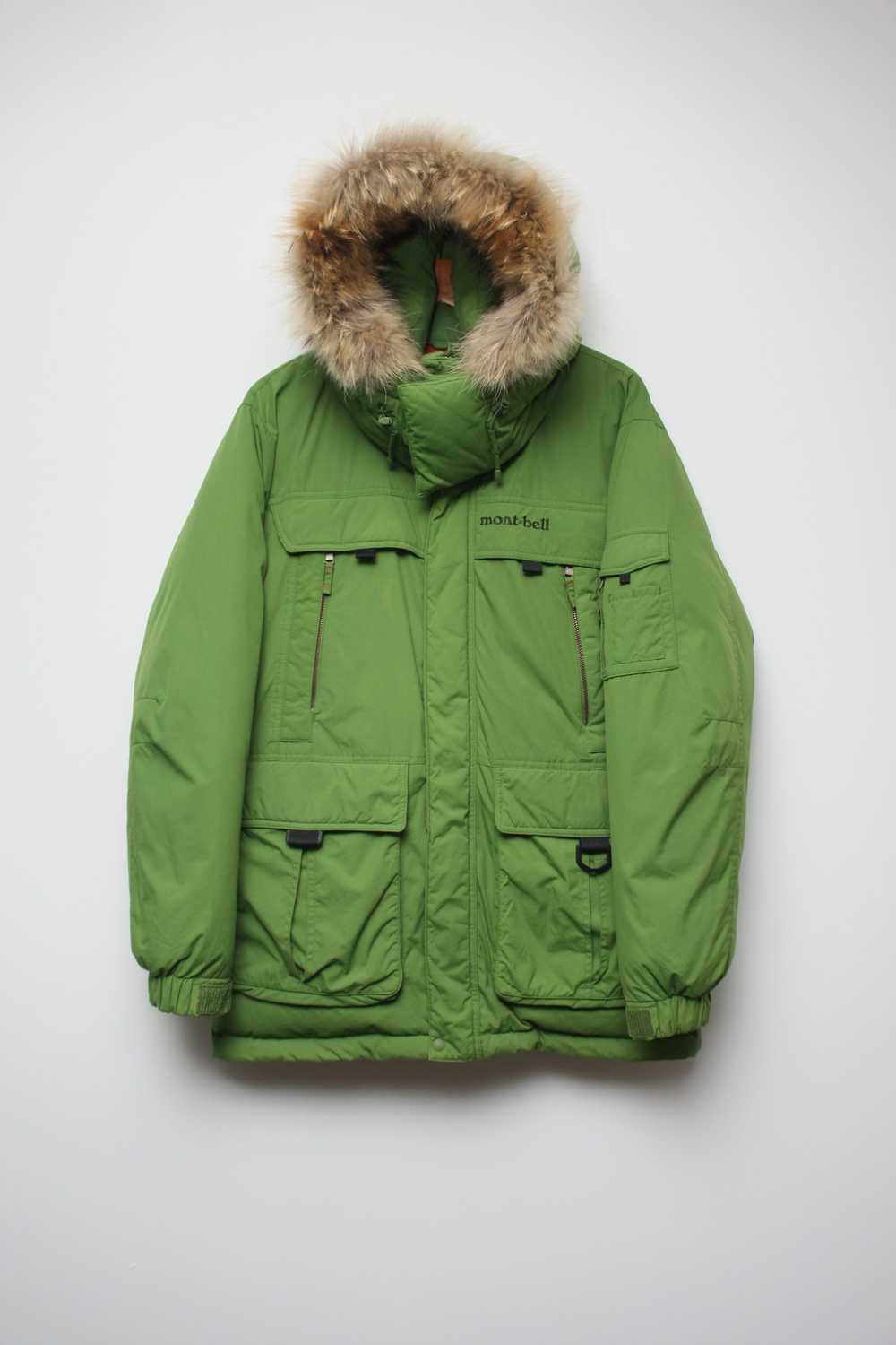 Montbell Montbell Green Puffer Down Parka Outdoor… - image 2