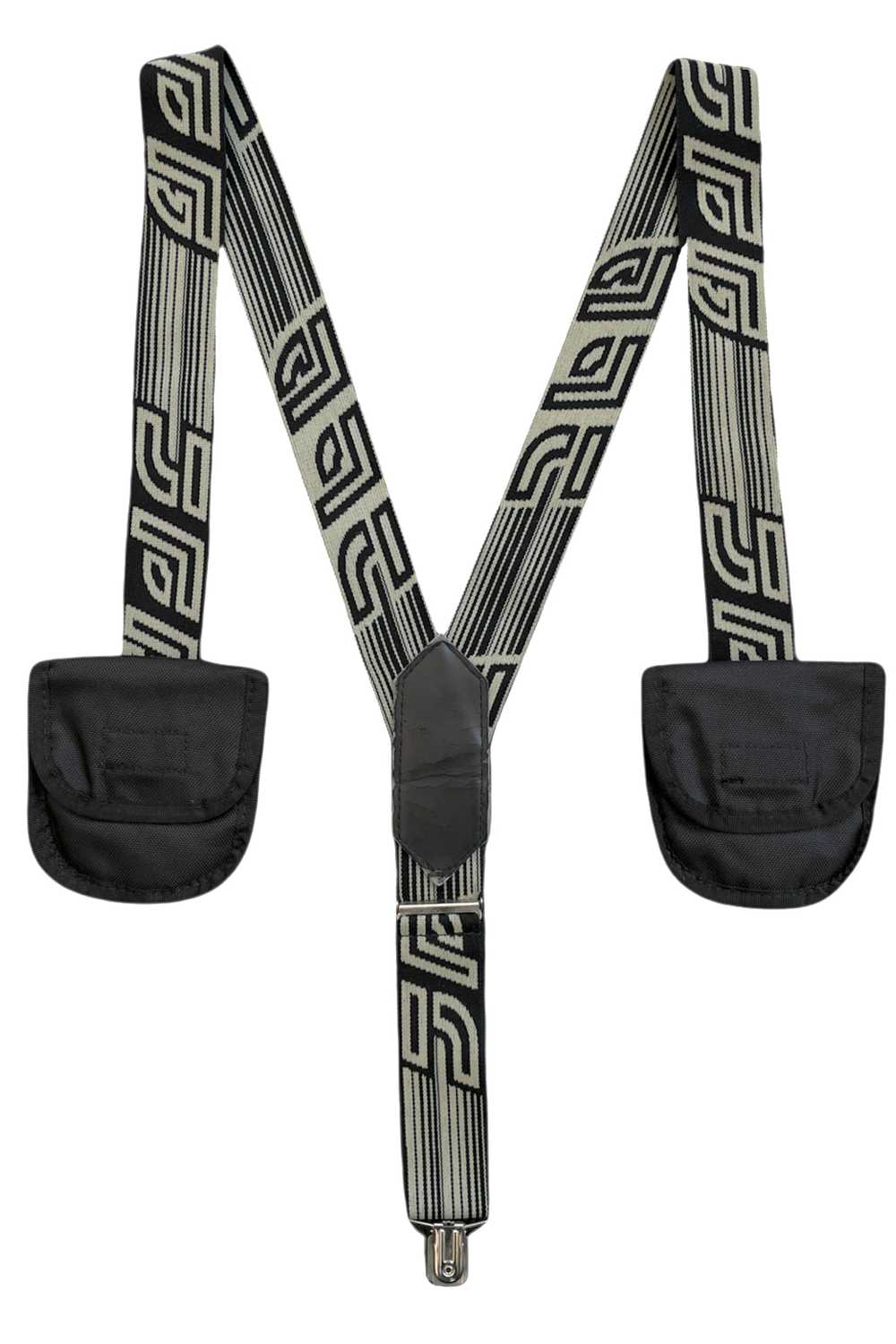 GAULTIER LOGO SUSPENDERS WITH POCKETS - image 3