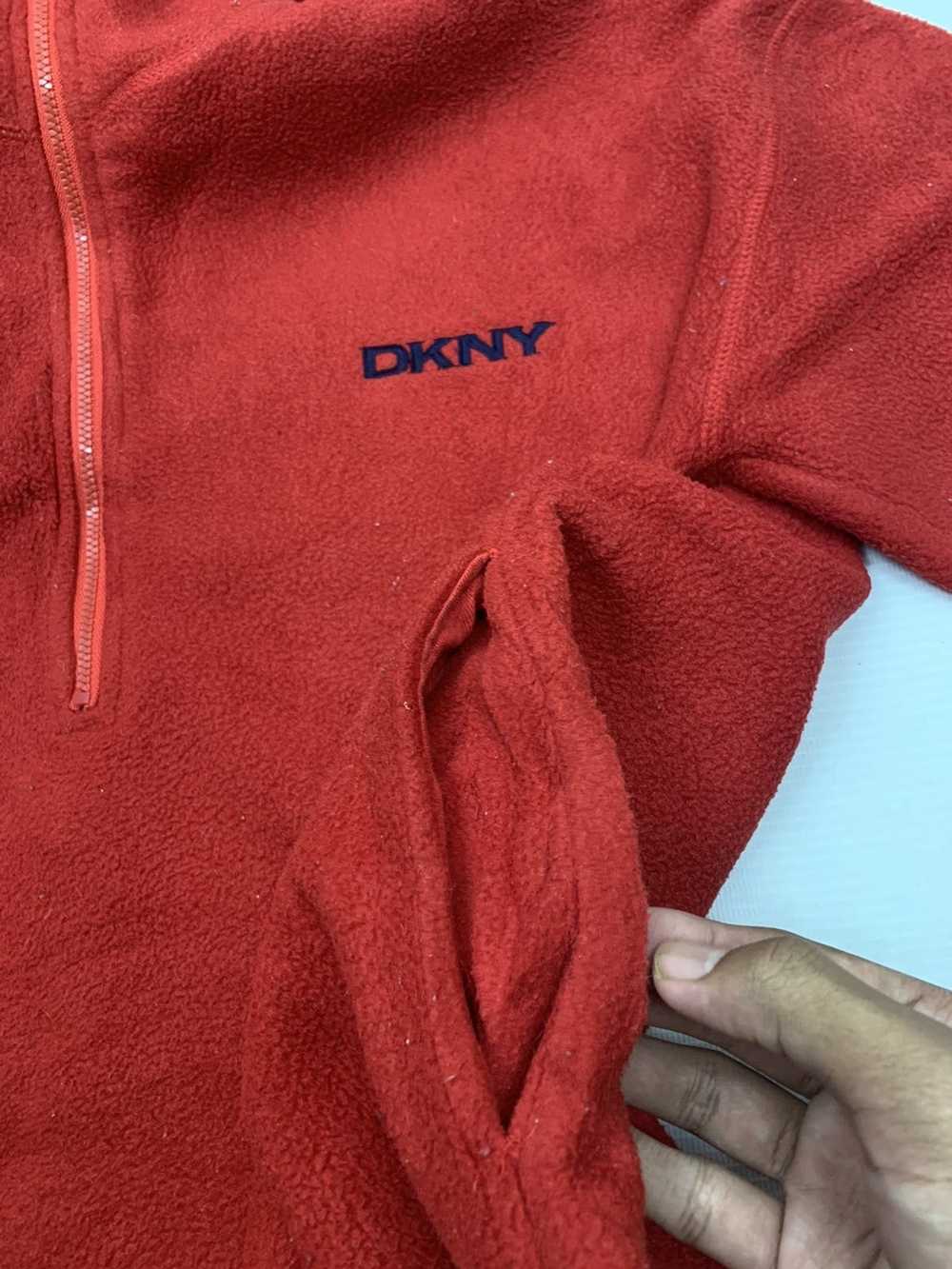 DKNY × Japanese Brand DKNY Fleece jacket very nic… - image 3
