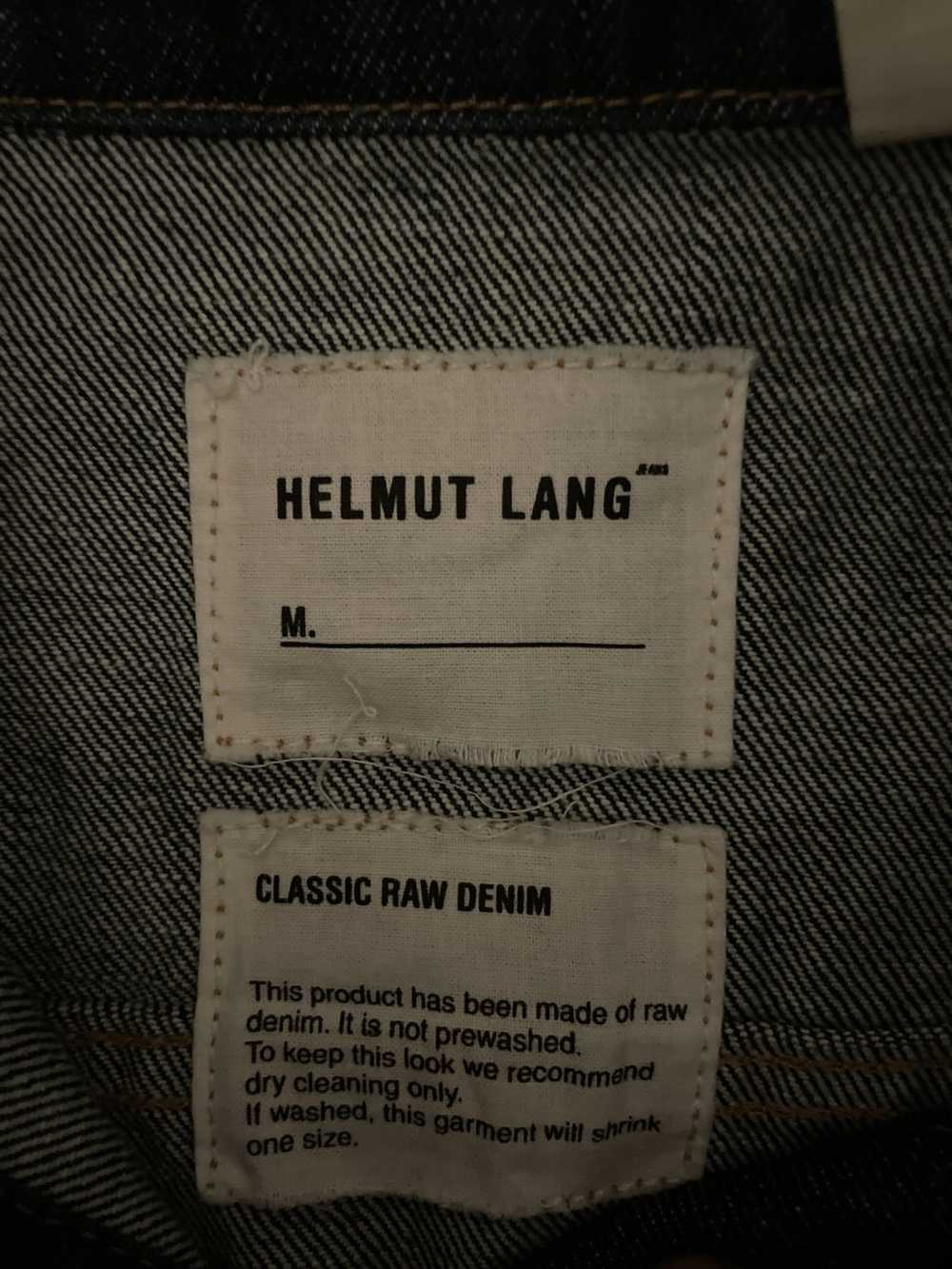 Helmut Lang Helmut Lang Raw Denim Hacket - image 3