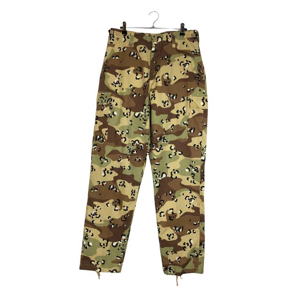 Usmc × Vintage USMC cargo camo moro pants khaki slim … - Gem