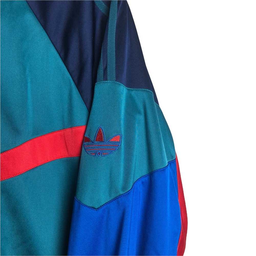 Adidas Adidas turquoise track jacket sweatshirt b… - image 4