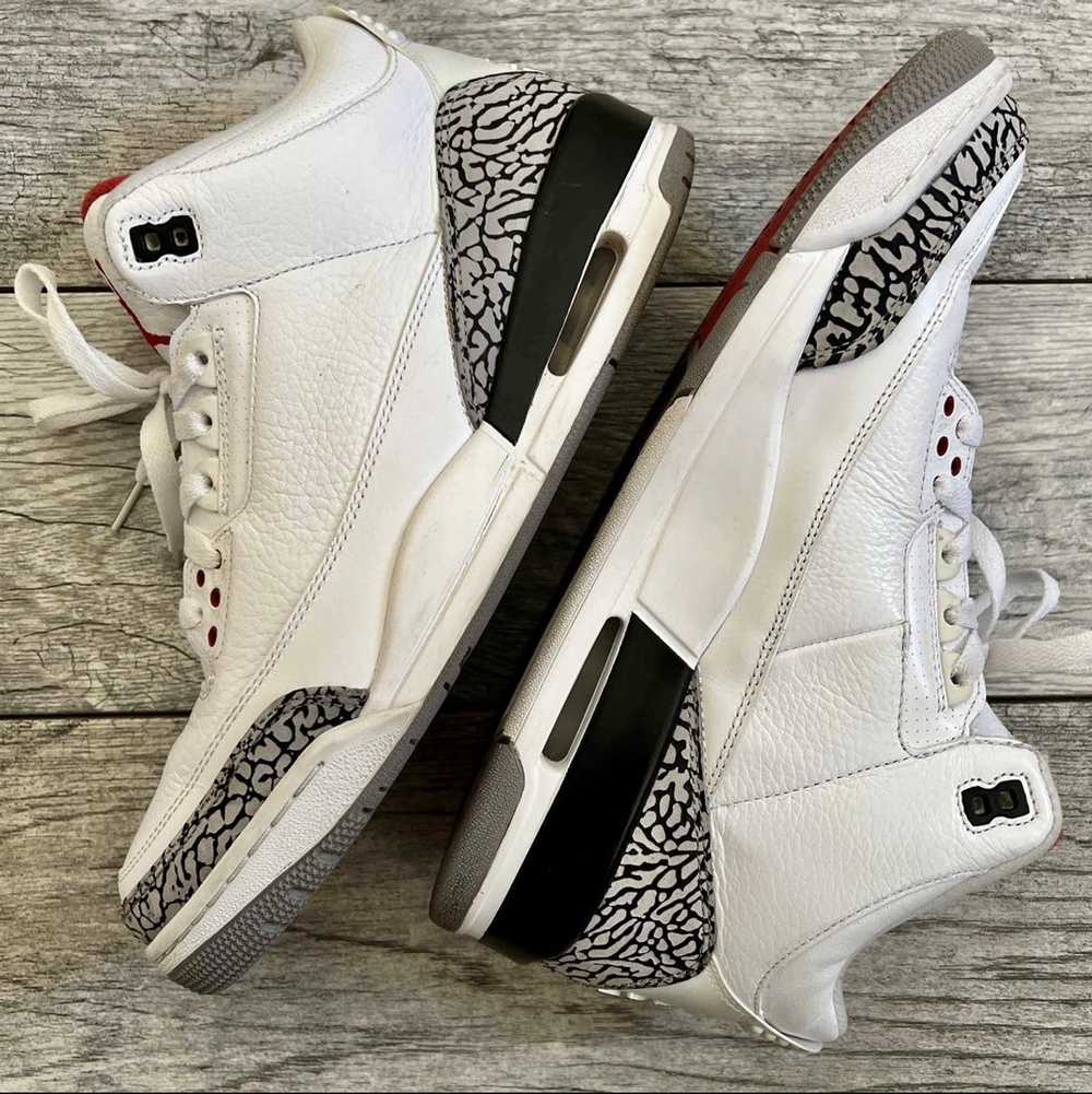 Jordan Brand × Nike Air Jordan 3 Retro 2011 White… - image 8