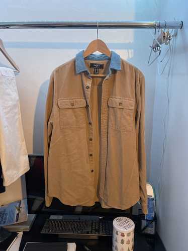 Forever 21 Brown Corduroy Button Up Shirt