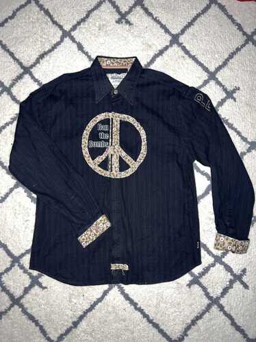 English Laundry × Vintage Hand Sewn “Ban the Bombs