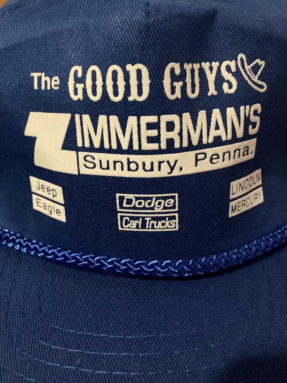 Snap Back × Trucker Hat × Vintage Zimmermans Sunb… - image 2