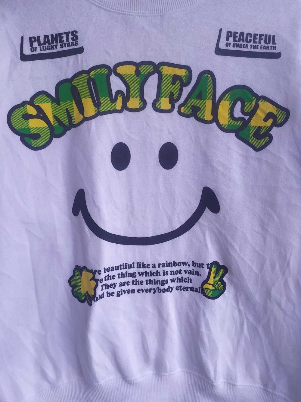 Japanese Brand × Vintage Smily Face sweatshirt - image 5