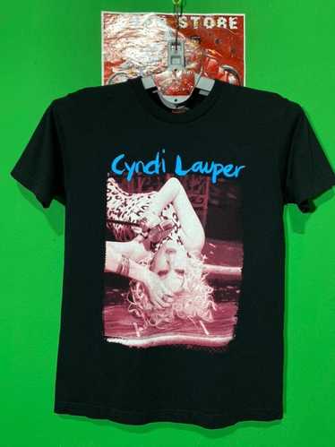 Band Tees × Vintage Vintage 90s Cyndi Lauper Band… - image 1