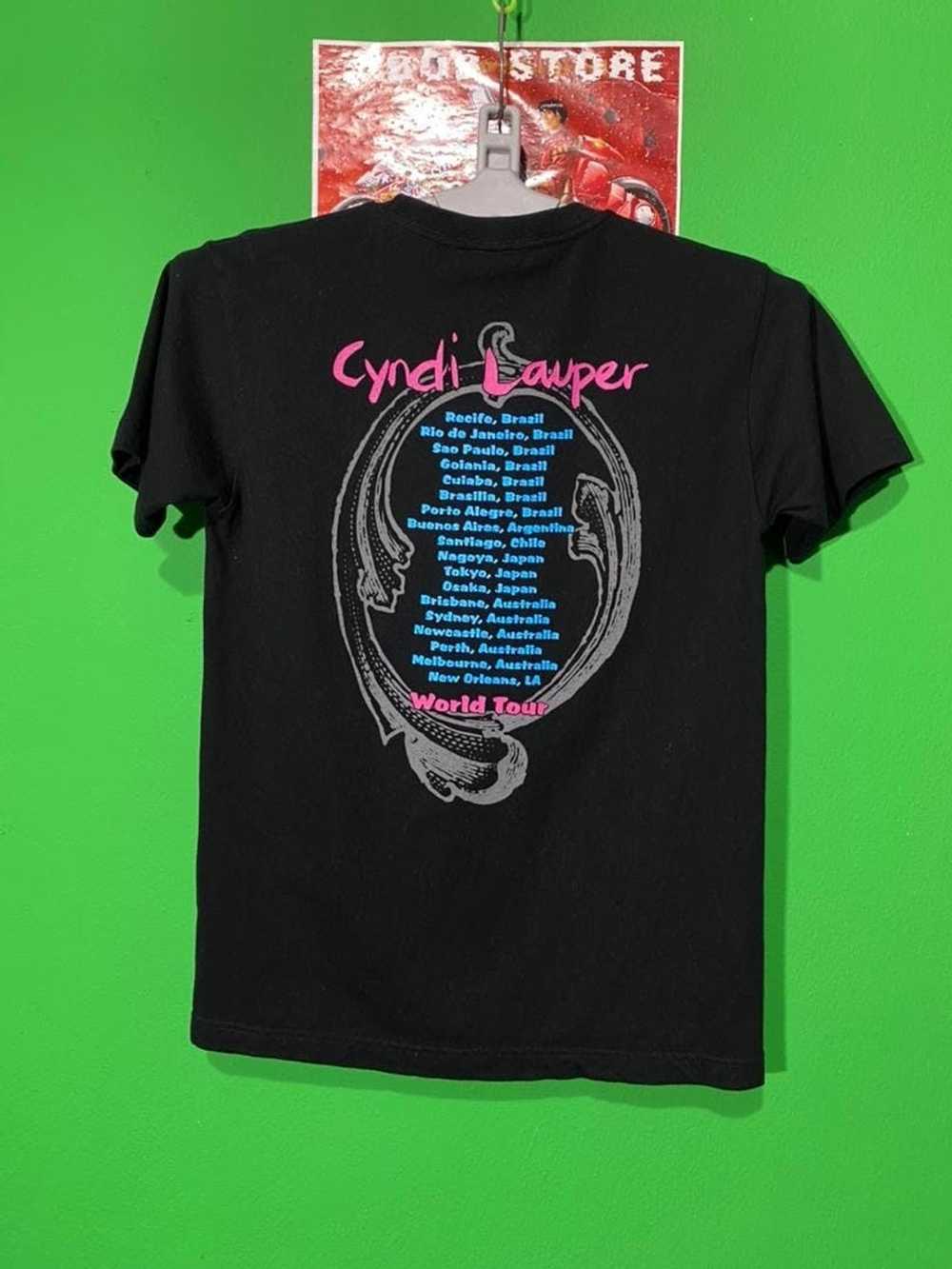 Band Tees × Vintage Vintage 90s Cyndi Lauper Band… - image 6