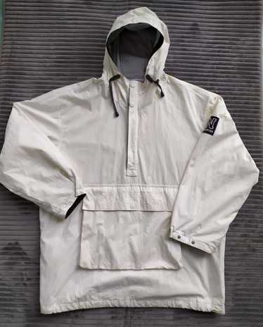 Vintage Nautica Jacket Mens Extra Large White Competition 90s Wind Velocity