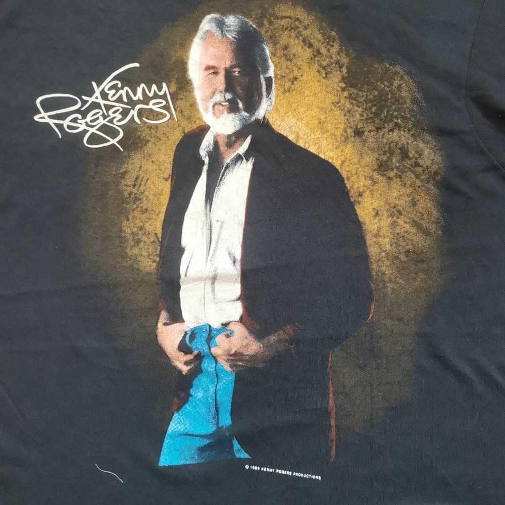 Band Tees × Vintage Kenny Rogers 1989’s - image 3