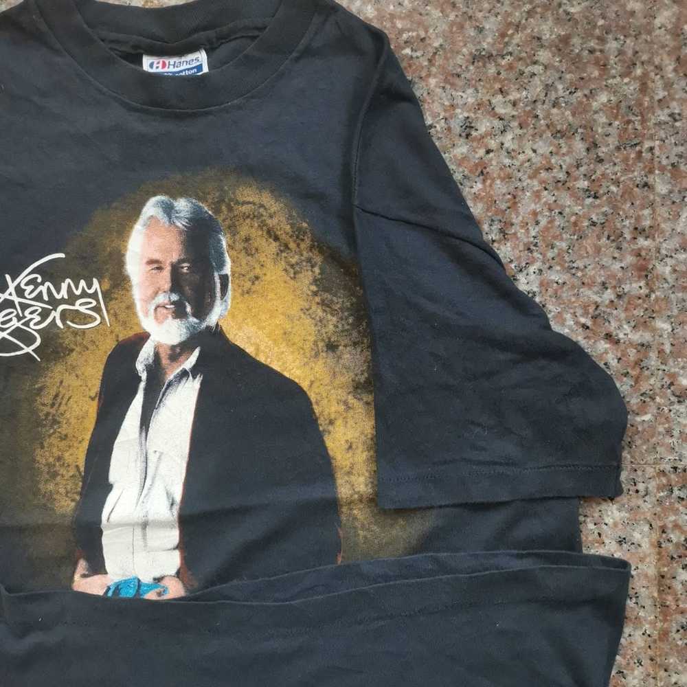 Band Tees × Vintage Kenny Rogers 1989’s - image 4