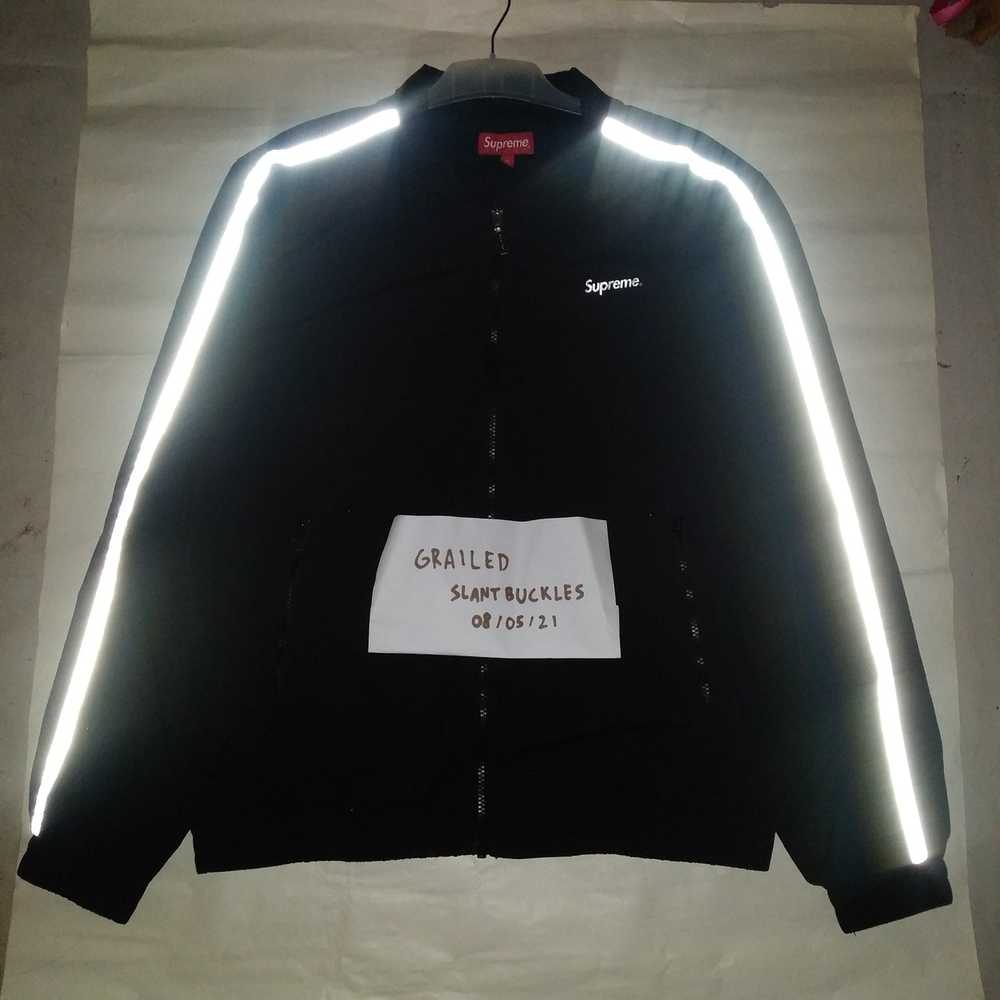 Supreme Supreme 3M Reflective Taped Track Jacket - image 8