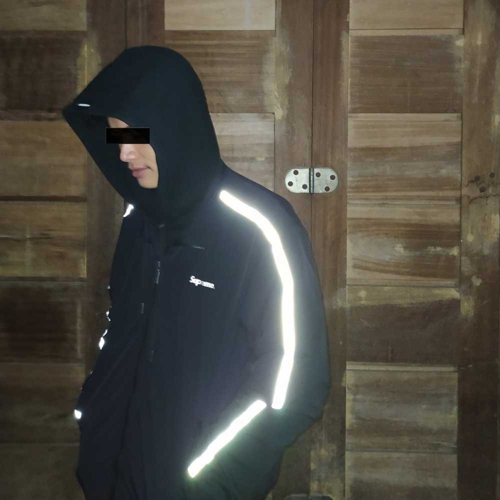 Supreme Supreme 3M Reflective Taped Track Jacket - image 9