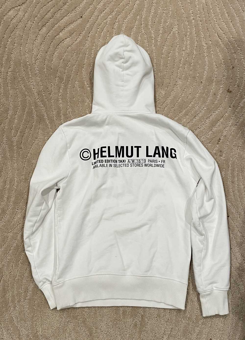 Helmut Lang Helmut Lang Taxi Logo Hoodie - image 2