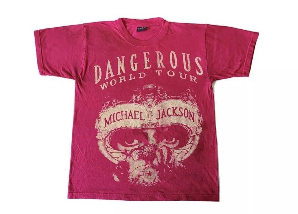 Vintage Vintage Michael Jackson Dangerous World T… - image 1