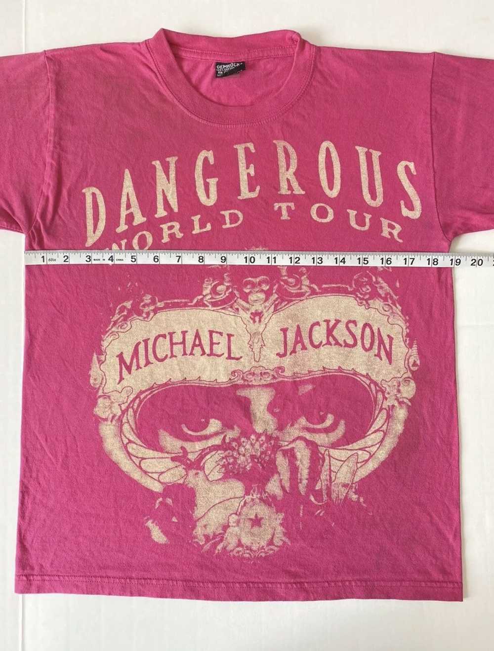 Vintage Vintage Michael Jackson Dangerous World T… - image 6
