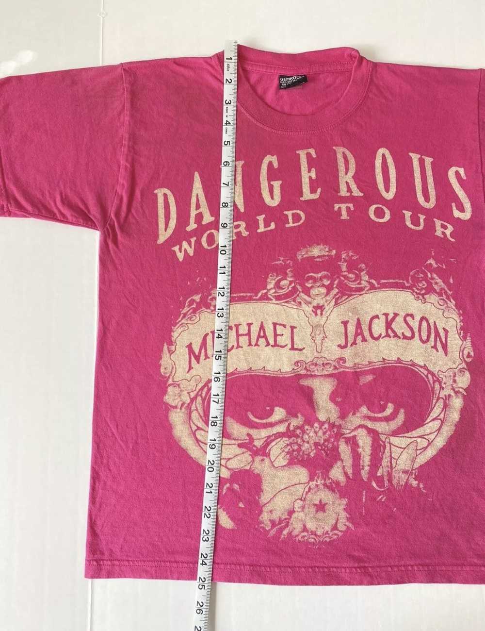 Vintage Vintage Michael Jackson Dangerous World T… - image 7
