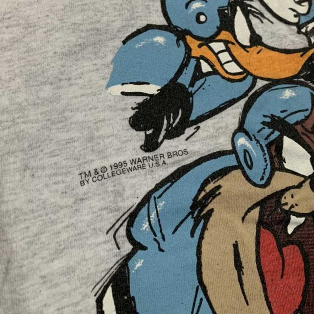 Ncaa × Vintage UNC Tarheels Looney Tunes 90s Sing… - image 3