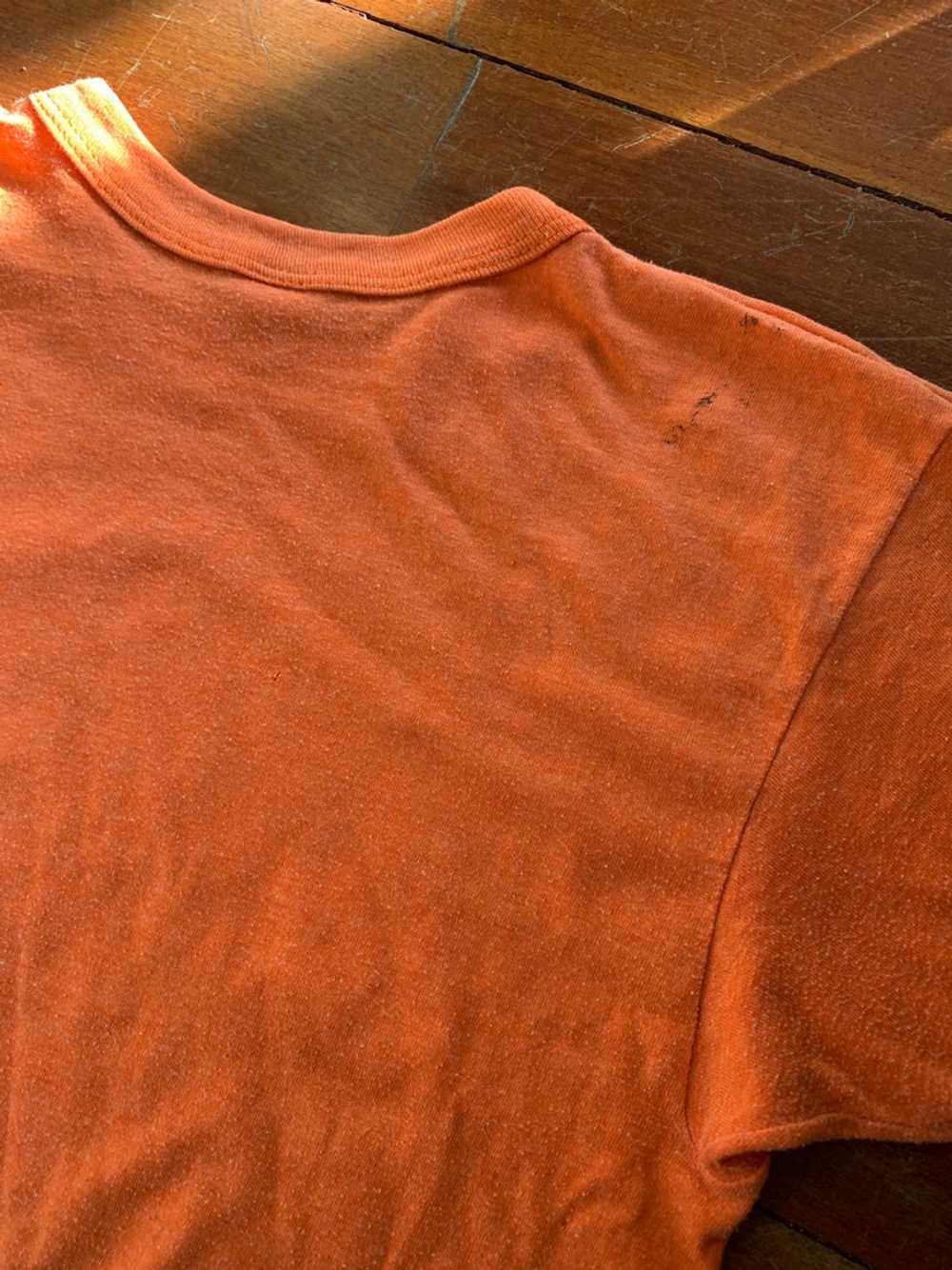 Vintage 80s Texas Longhorns burnt orange tee🧡 - image 8