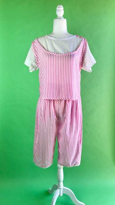 70〜80s Vintage Dreiklang Pajamas Stripe Vintage Dreiklang Striped Patterned Pajama Set Mens Size UK
