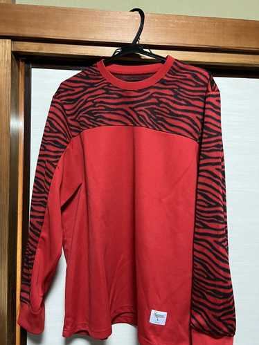 Shrunken Pullover Sweater in Tiger Stripe