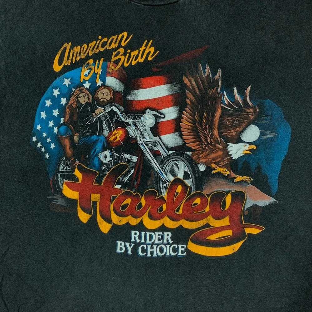 Harley Davidson × Vintage 80s Harley Davidson Rid… - image 3