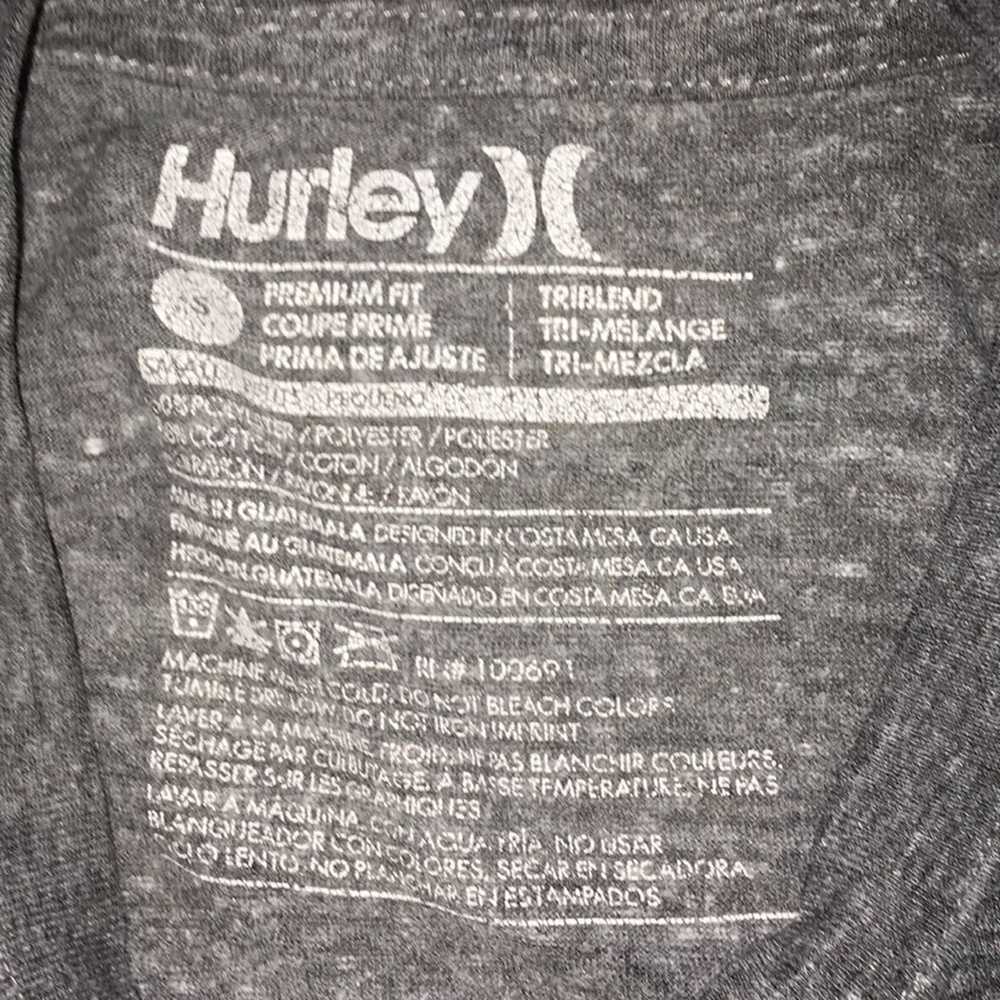 Hurley Hurley Gray Tee Shirt Small - image 4