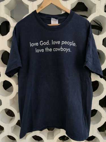 NFL × Vintage Vintage Dallas Cowboys Love God Foot