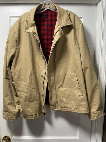 Club Room Mens Club Room Coat with Flannel Interio